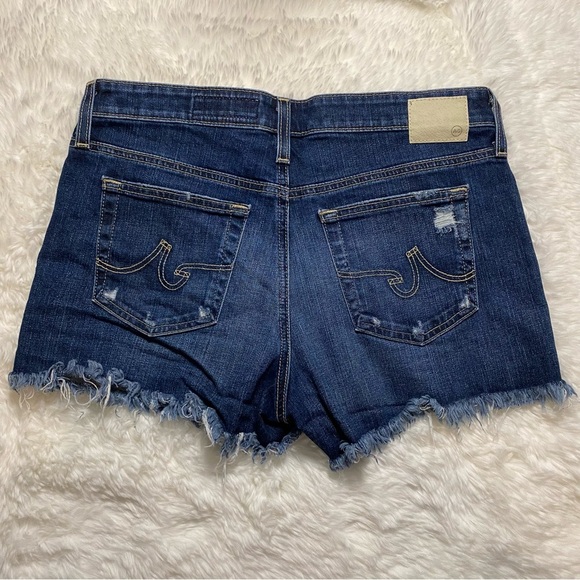 AG Adriano Goldschmeid The Bryn Ex-Boyfriend Cutoff AG-ED Denim Short Size 28 - Picture 2 of 7